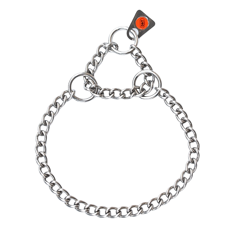 Collar, round links - Stainless steel, 2.0 mm - Image 2