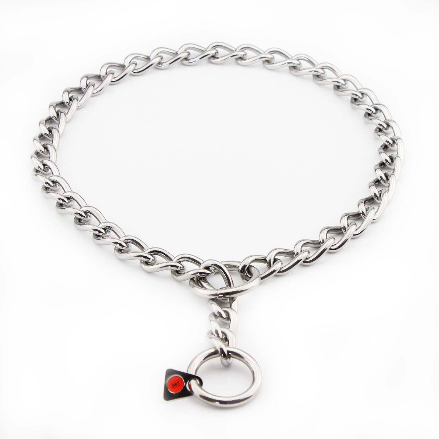 Collar, round links - Stainless steel, 3.0 mm - Image 2