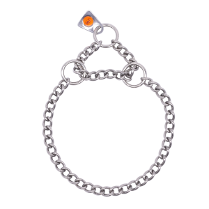 Collar, round links - Stainless steel, 2.0 mm