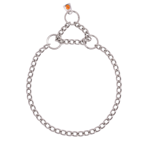 Collar, round links - Stainless steel, 2.5 mm