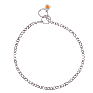 Collar, round links - Stainless steel, 2.0 mm