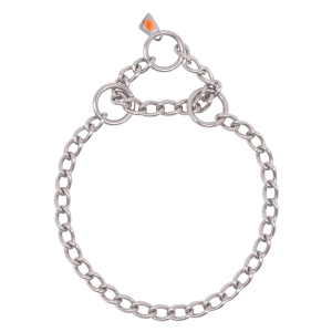 Collar, round links - Stainless steel, 3,0 mm