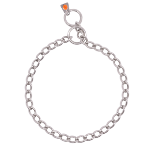 Collar, round links - Stainless steel, 3.0 mm