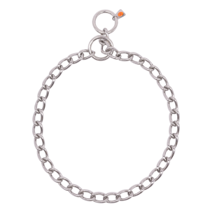 Collar, round links - Stainless steel, 4.0 mm