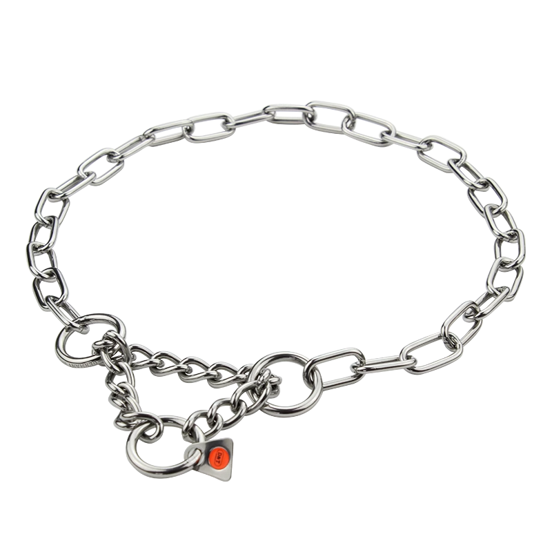 Collar, medium, with assembly chain - Stainless steel, 3.0 mm - Image 4